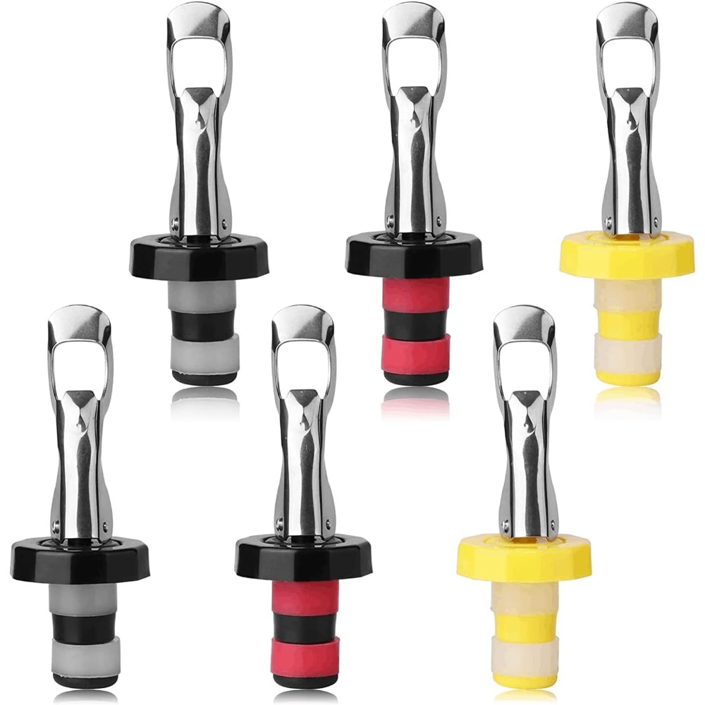 6 Pieces Reusable Silicone Win - Wine Preservation Pump 리뷰 및 가격