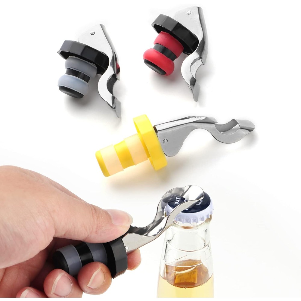 6 Pieces Reusable Silicone Win - Wine Preservation Pump 리뷰 및 가격