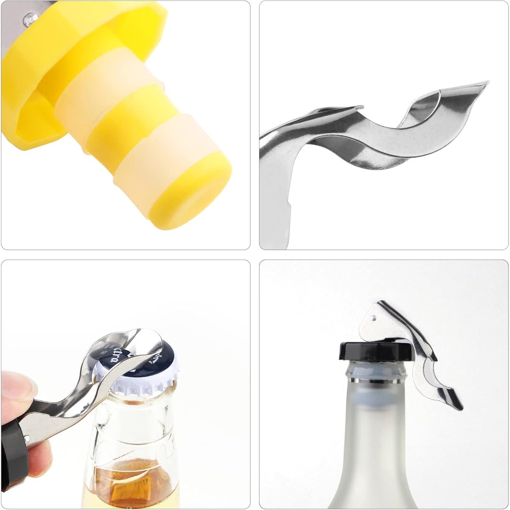 6 Pieces Reusable Silicone Win - Wine Preservation Pump 리뷰 및 가격