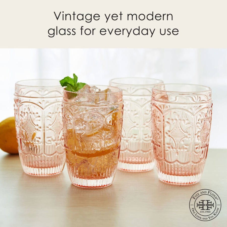 Trestle 12 oz Blush Highball G - Highball Glass Set 리뷰 및 가격