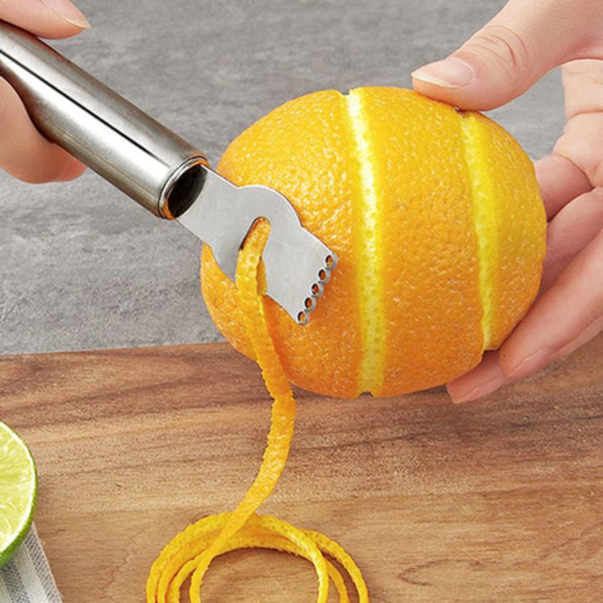 Silver Lemon Zester Tool/Corer - Peeler Channel Knife 리뷰 및 가격