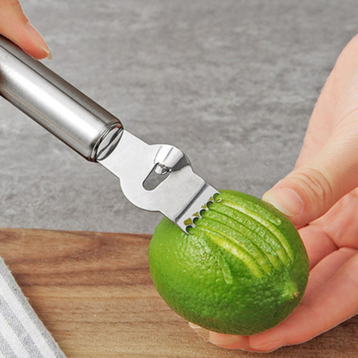 Silver Lemon Zester Tool/Corer - Peeler Channel Knife 리뷰 및 가격