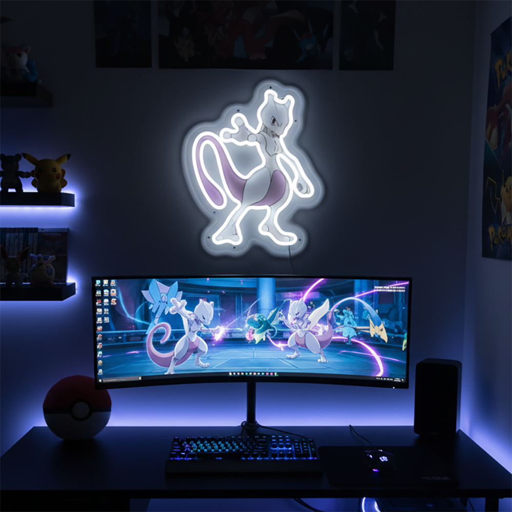 Custom Anime Pokemon Mewtwo Ac - Home Bar Setup 리뷰 및 가격