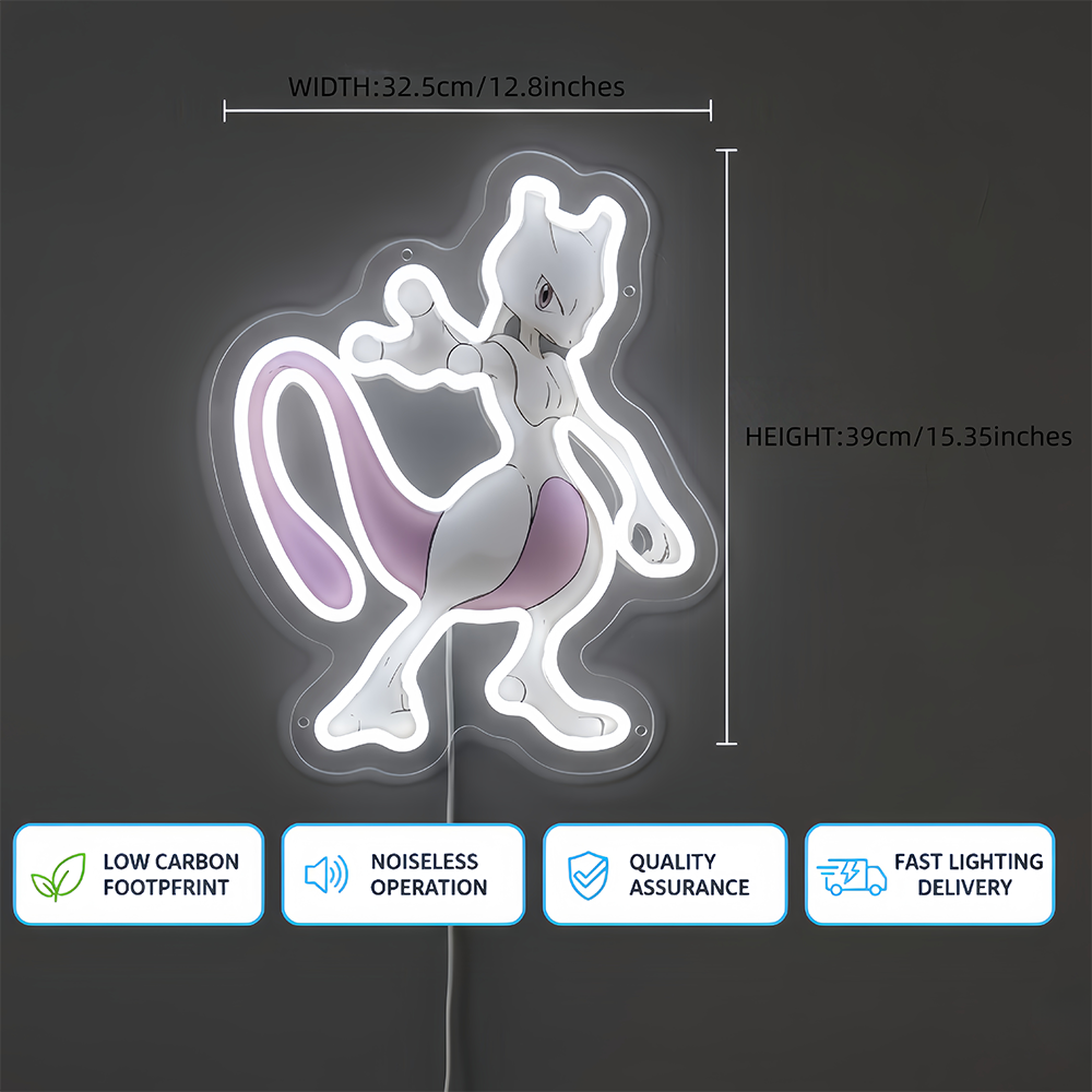 Custom Anime Pokemon Mewtwo Ac - Home Bar Setup 리뷰 및 가격