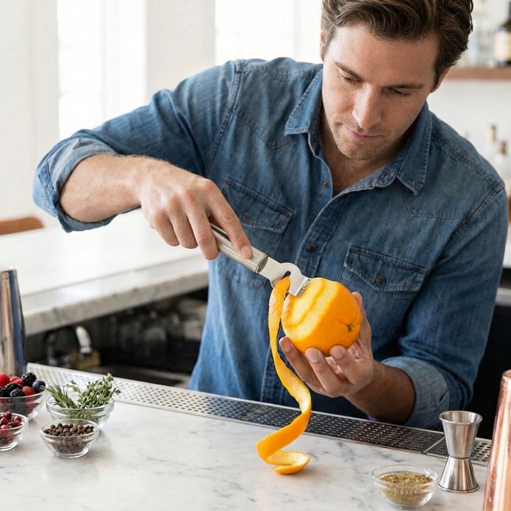 Stainless Steel Lemon Peeler W - Peeler Channel Knife 리뷰 및 가격