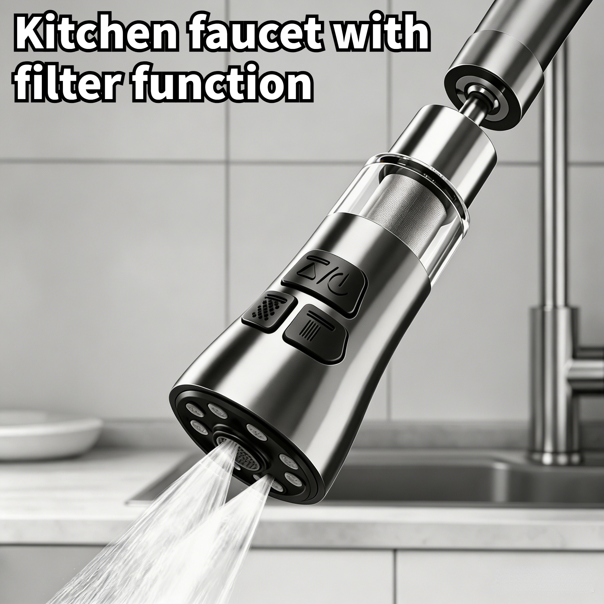 Kitchen Faucet Extender With F - Home Bar Sink 리뷰 및 가격