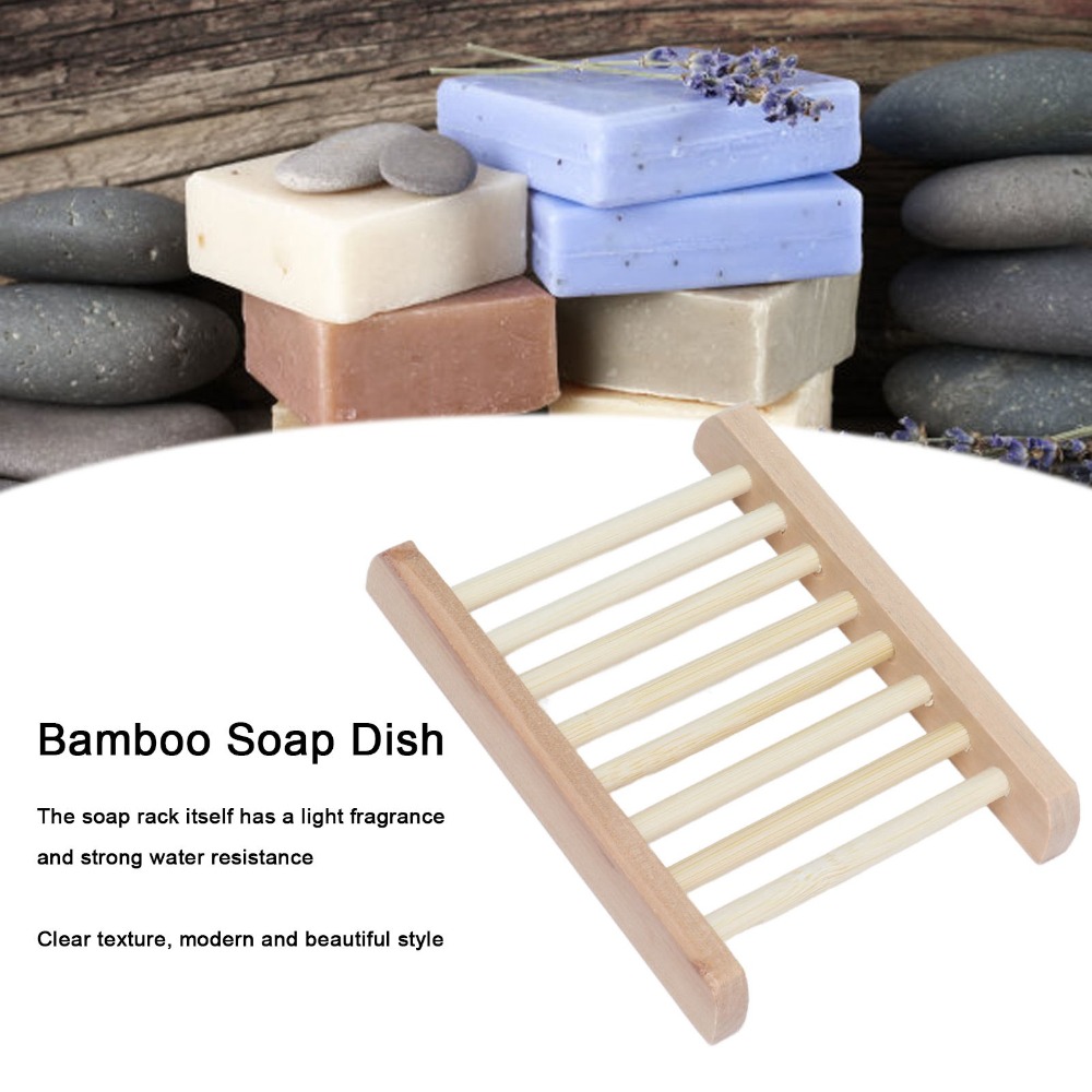 5 PCS Natural Wood Soap Dish S - Home Bar Supplies 리뷰 및 가격
