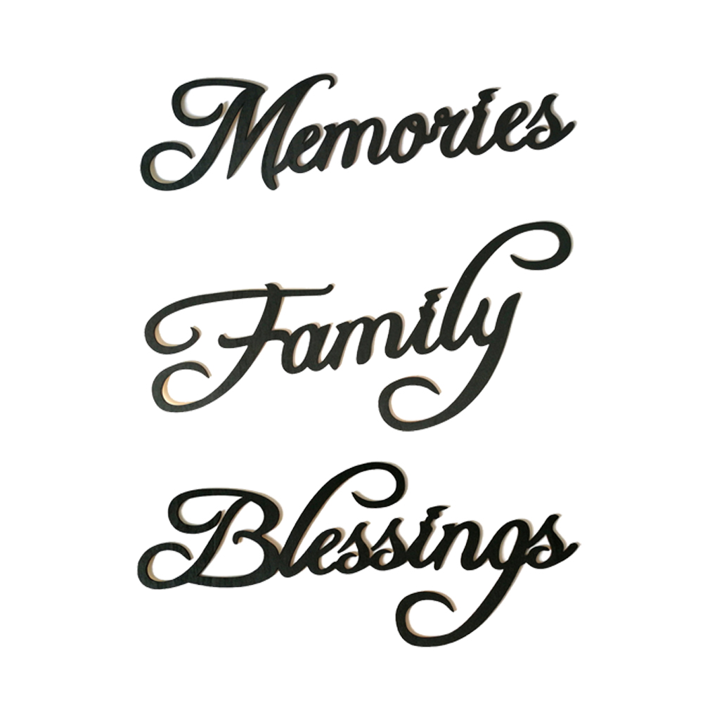 Family Memories Blessings Lett - Home Bar Word 리뷰 및 가격
