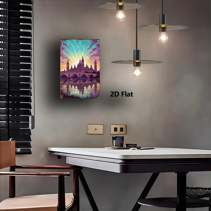 2D Flat, 1pc, Metal Sign, Zara - Home Bar And Restaurant 리뷰 및 가격