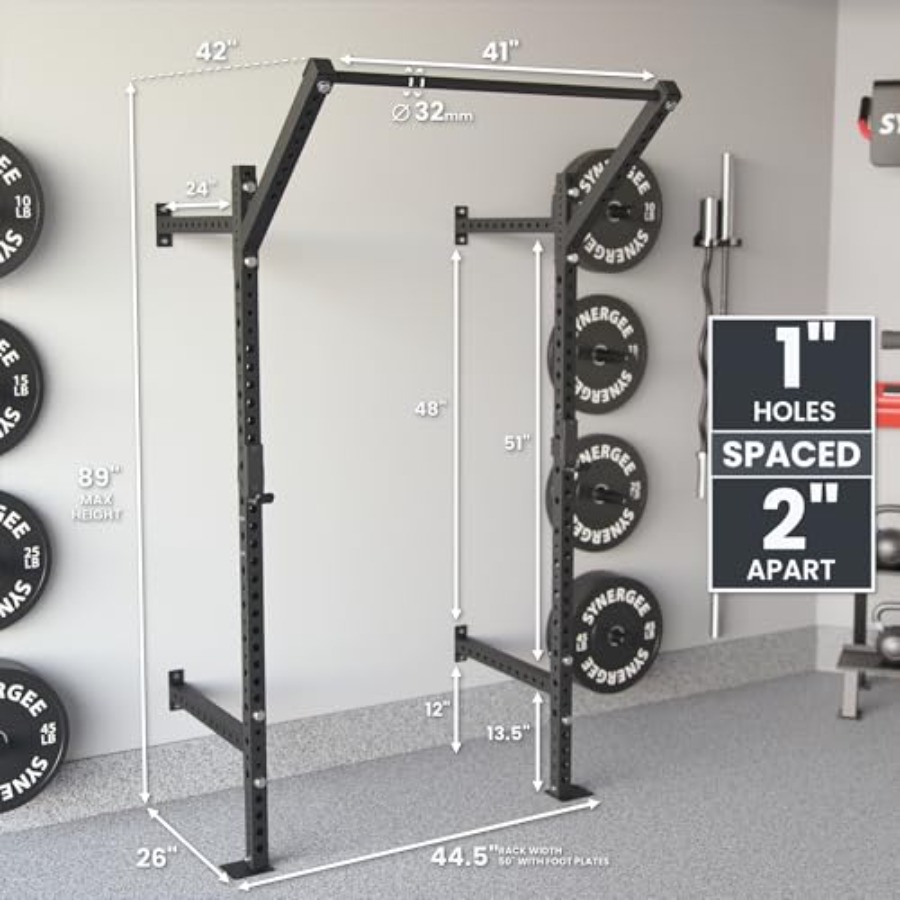 Wall Mounted Squat Rack for ho - Home Bar And Gym 리뷰 및 가격