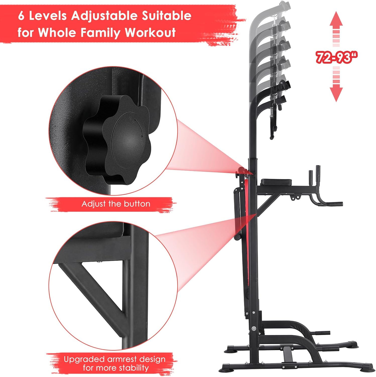 Power Tower with Bench, Pull U - Home Bar And Gym 리뷰 및 가격