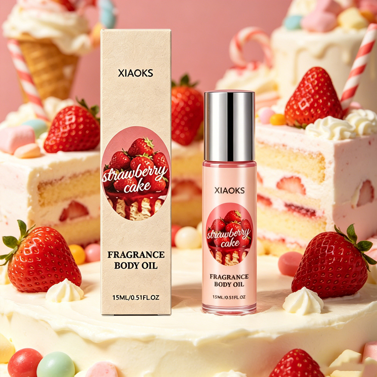 1 Bottle of Strawberry Cake Sw - Home Bar Accessories 리뷰 및 가격