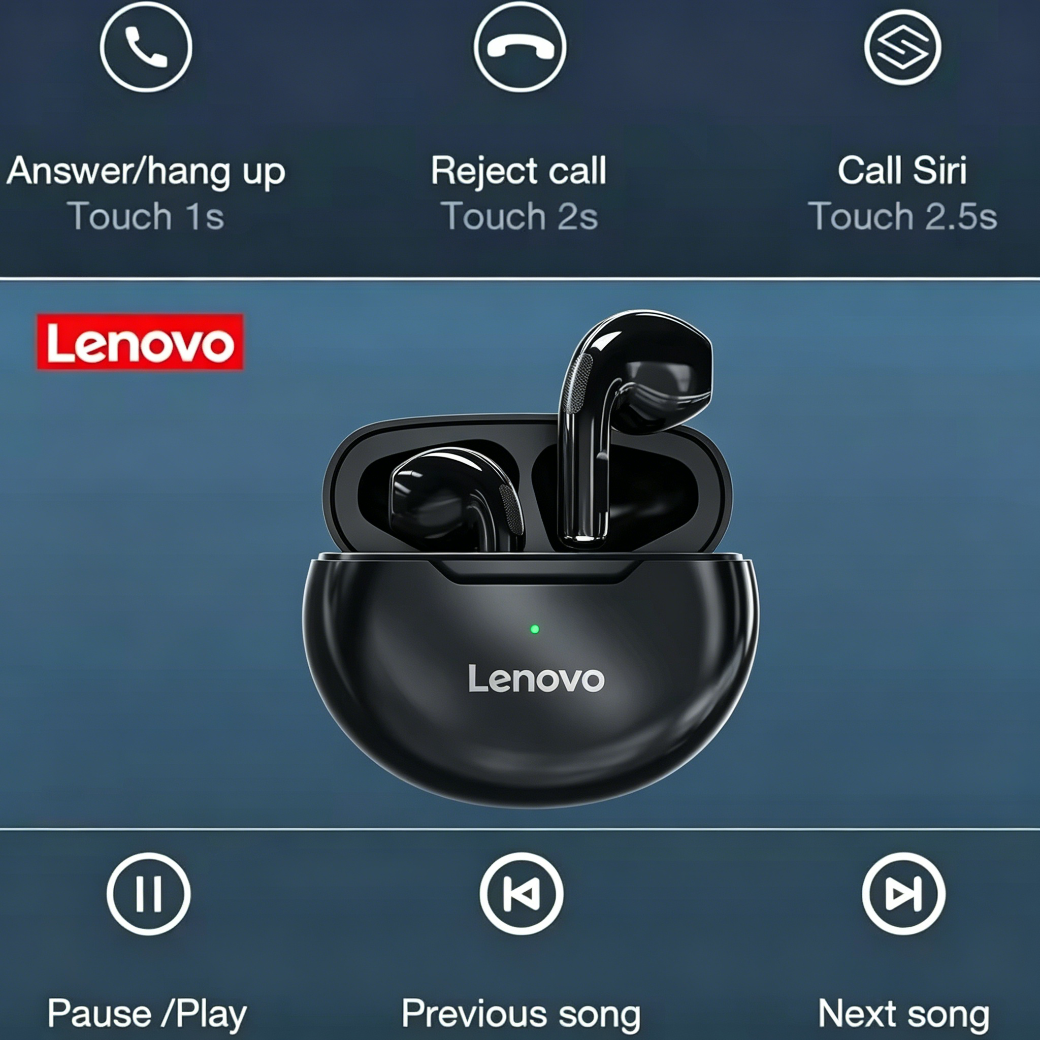 Lenovo HT38 TWS Bluetooth Earp - Home Bar Iphone 리뷰 및 가격