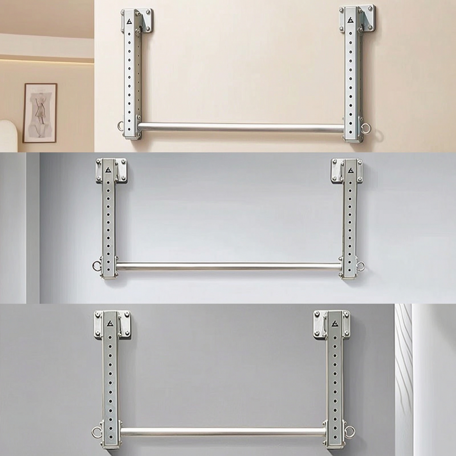 Pull-up Bar with Hanging Rings - Home Bar And Gym 리뷰 및 가격