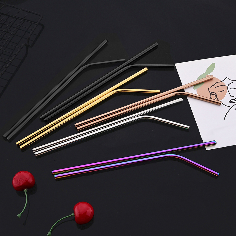 14Pcs Reusable Rose Gold Straw - Home Bar Setup 리뷰 및 가격