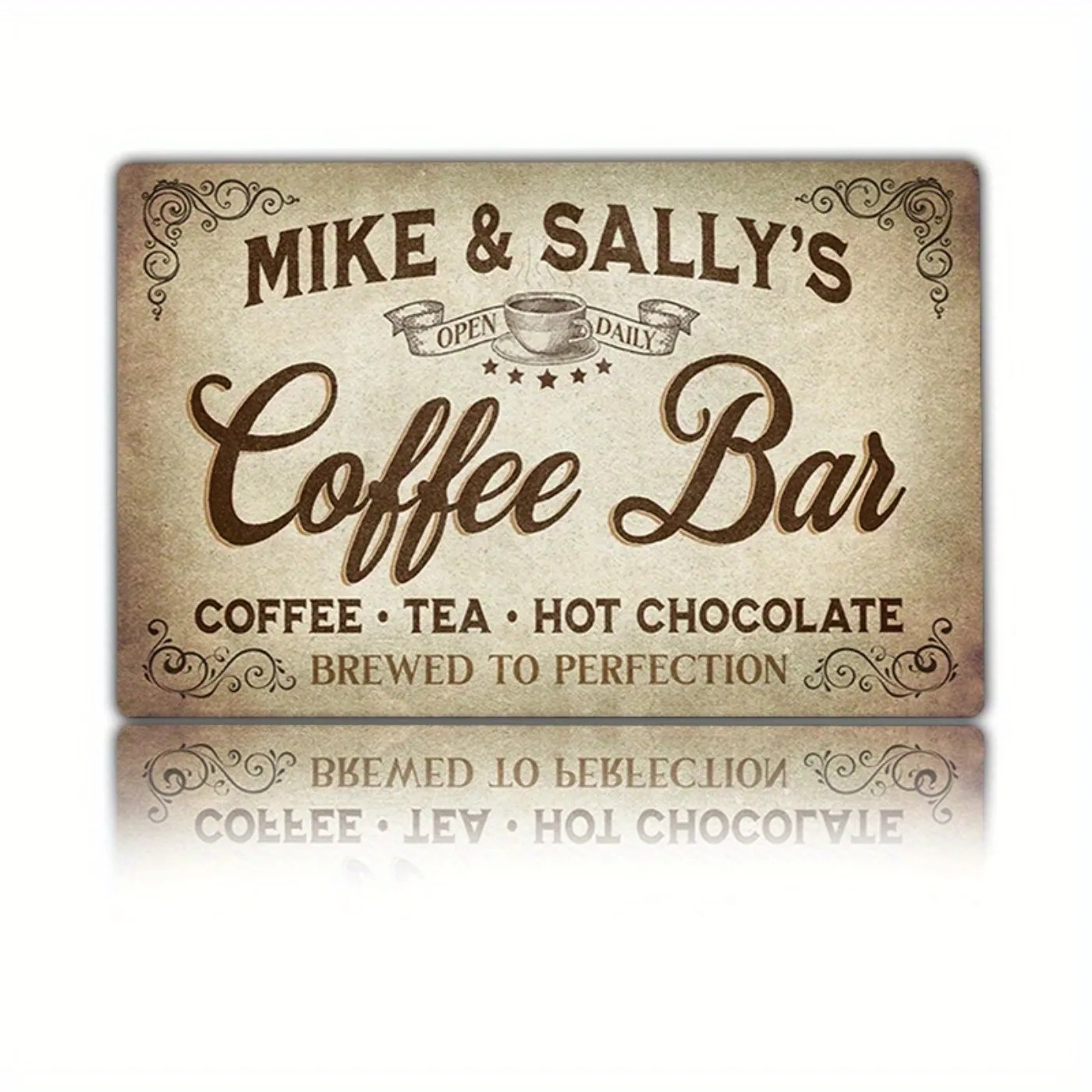 1PC Personalized Vintage Coffe - Home Bar Signs 리뷰 및 가격