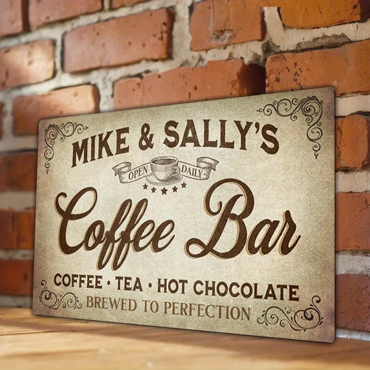 1PC Personalized Vintage Coffe - Home Bar Signs 리뷰 및 가격