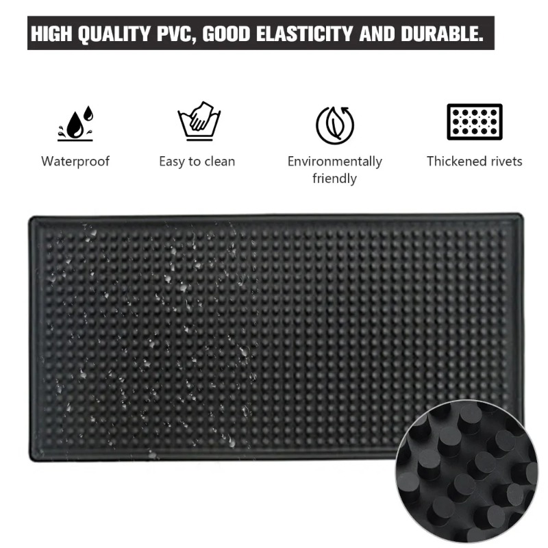 Bar Mat Rubber Dish Drying Mat - Home Bar Setup 리뷰 및 가격