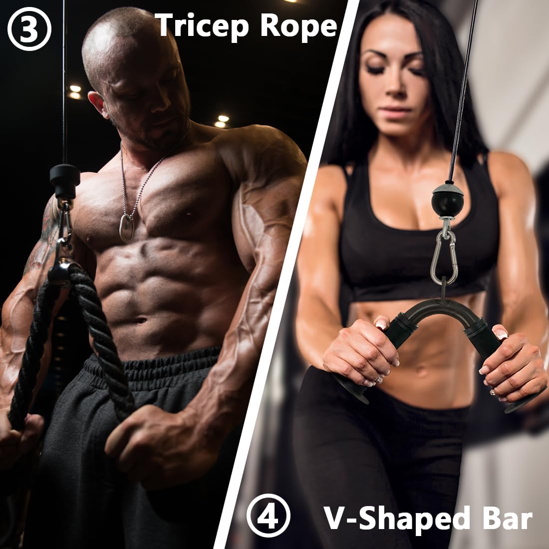 Home Gym Cable Attachments Set - Home Bar And Gym 리뷰 및 가격
