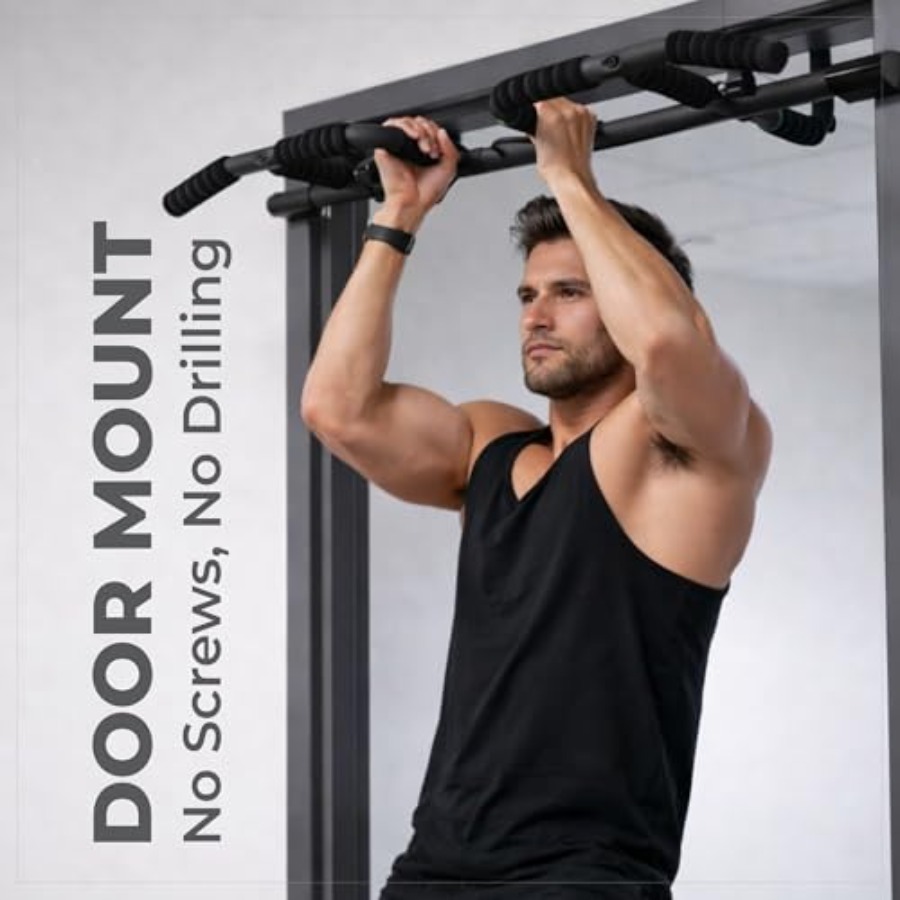 Doorway Pull Up Bar Set with S - Home Bar And Gym 리뷰 및 가격