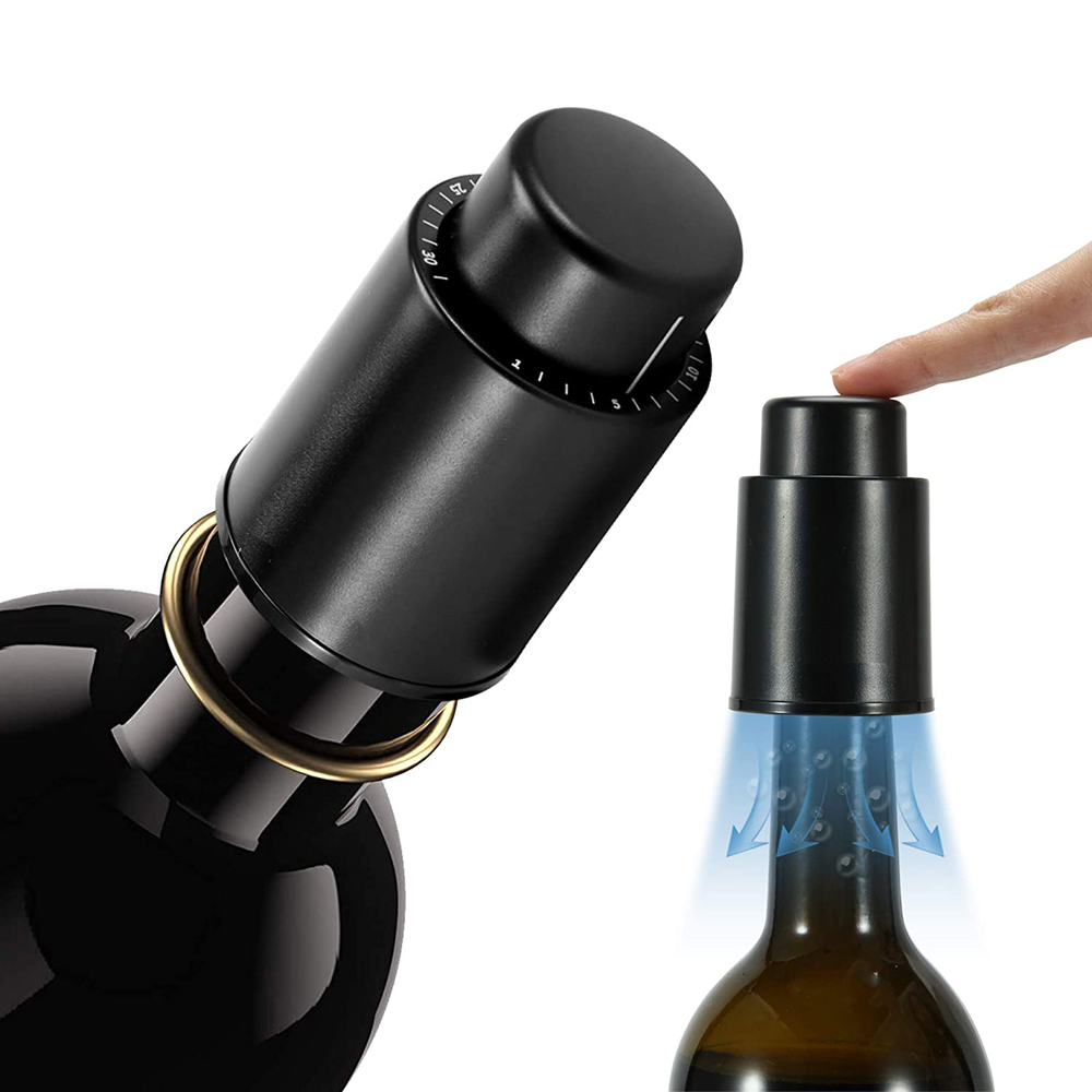 Wine Bottle Stoppers Reusable  - Wine Preservation Pump 리뷰 및 가격