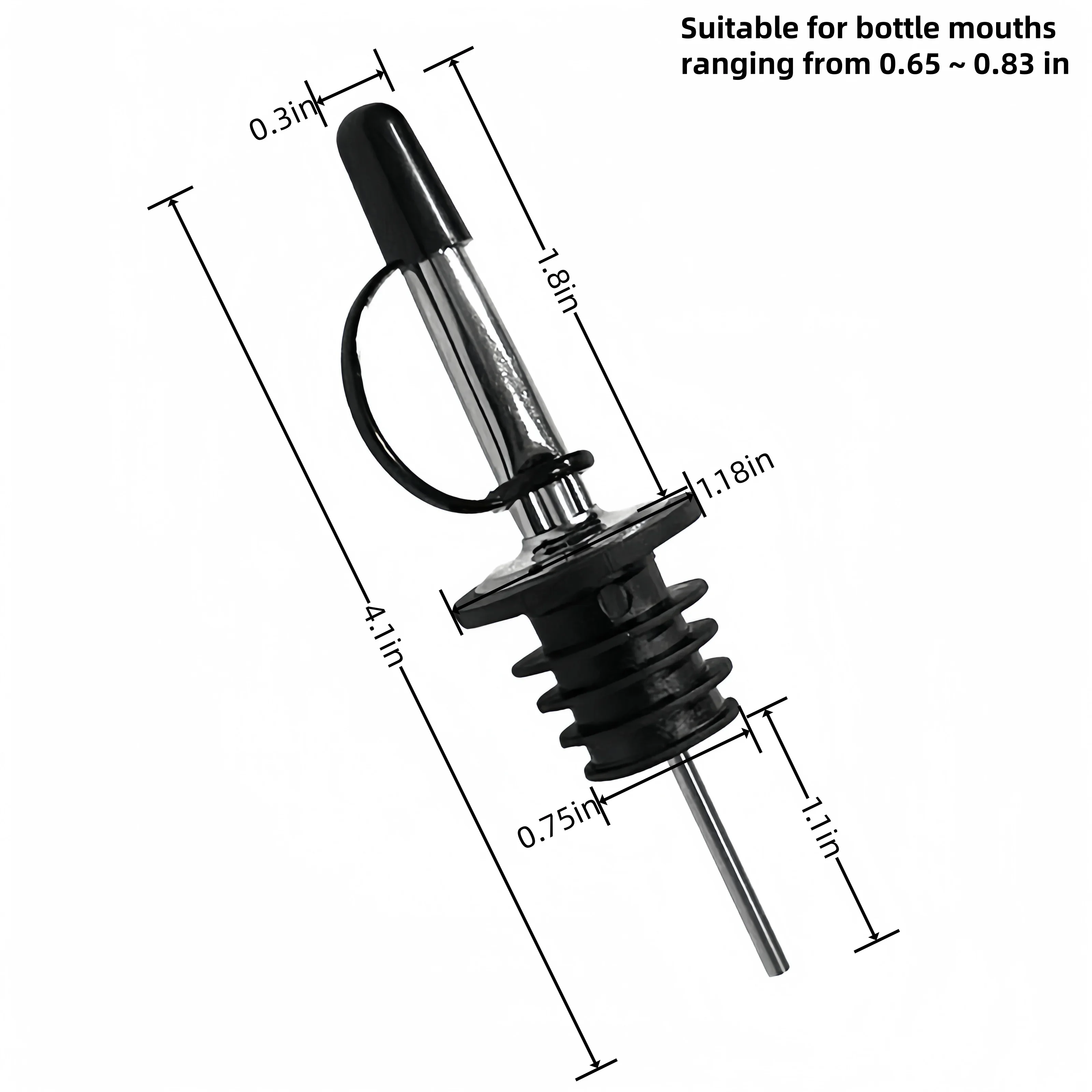 Stainless Steel Wine Pourer Ol - Speed Pourer Cap 리뷰 및 가격