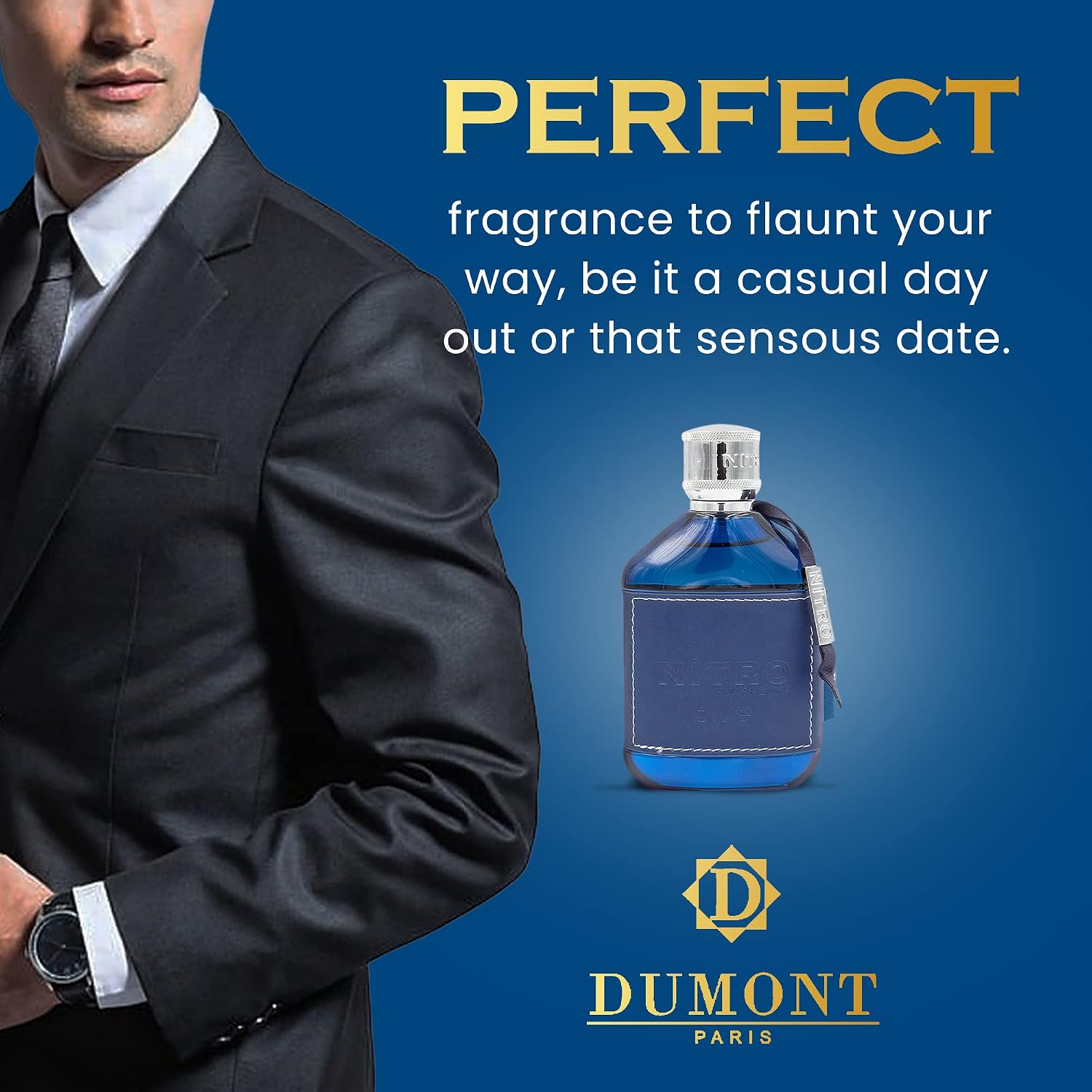 Nitro Blue Dumont Men EDP Perf - Home Bar Accessories 리뷰 및 가격