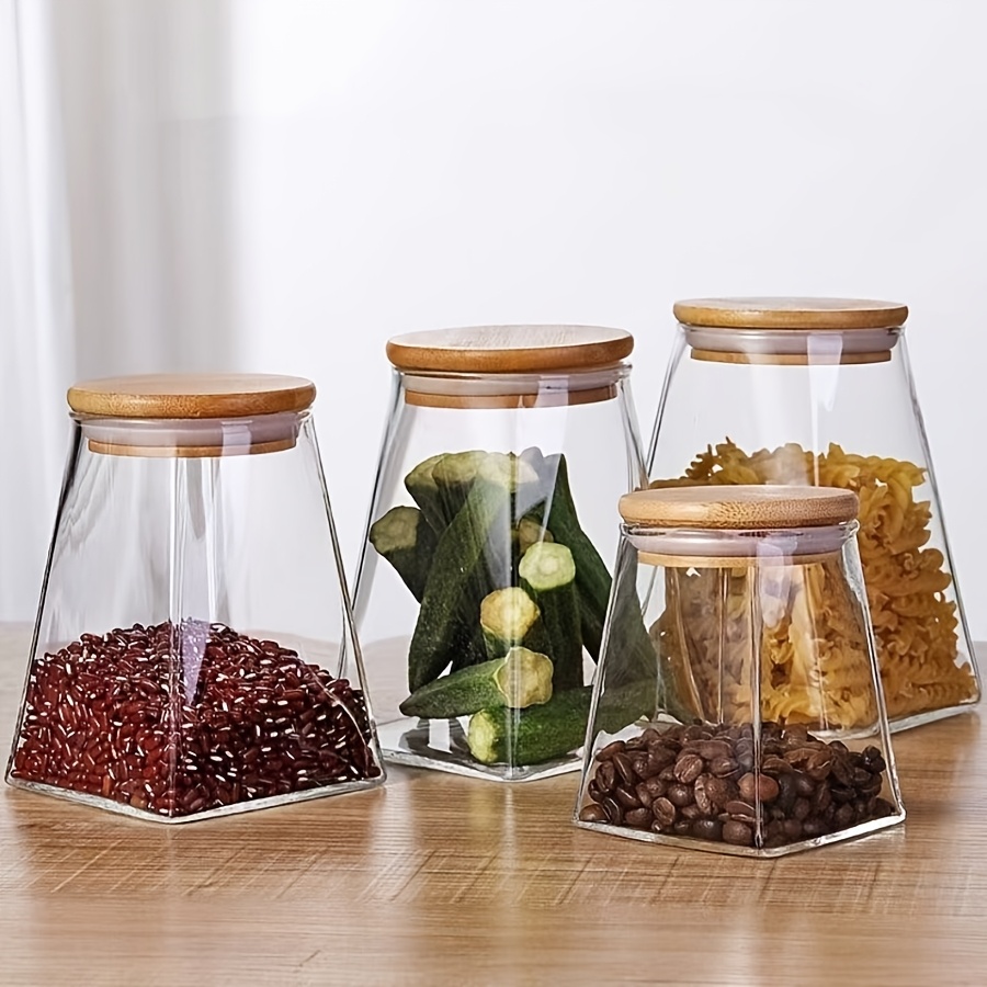 4pcs Glass Storage Jar Set Hig - Highball Glass Set 리뷰 및 가격