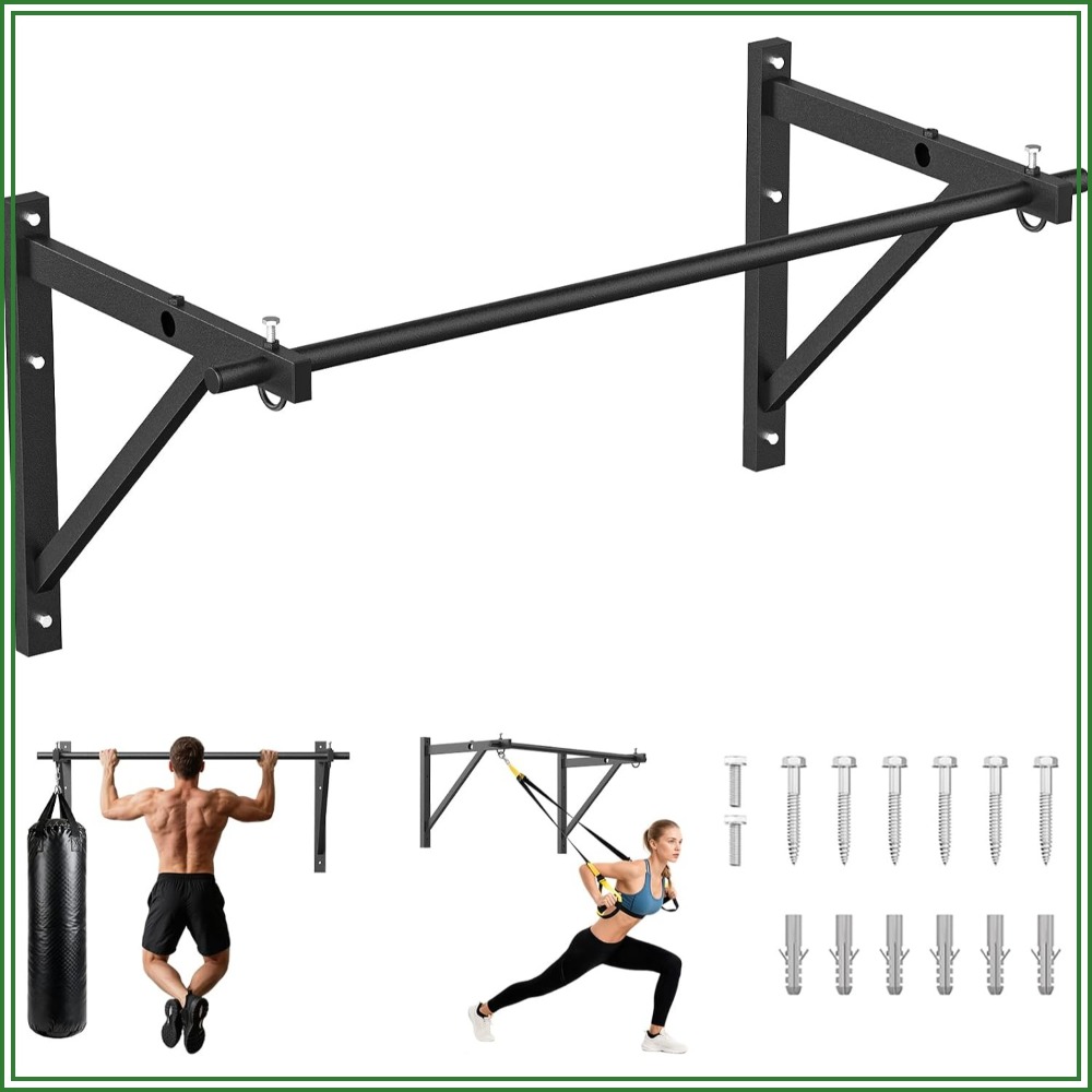 Wall Mounted Pull Up Bar, Chin - Home Bar And Gym 리뷰 및 가격