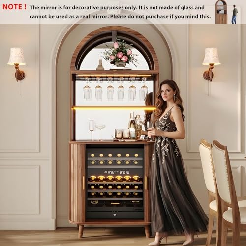 Wine Bar Cabinet with Fridge S - Home Bar And Fridge 리뷰 및 가격
