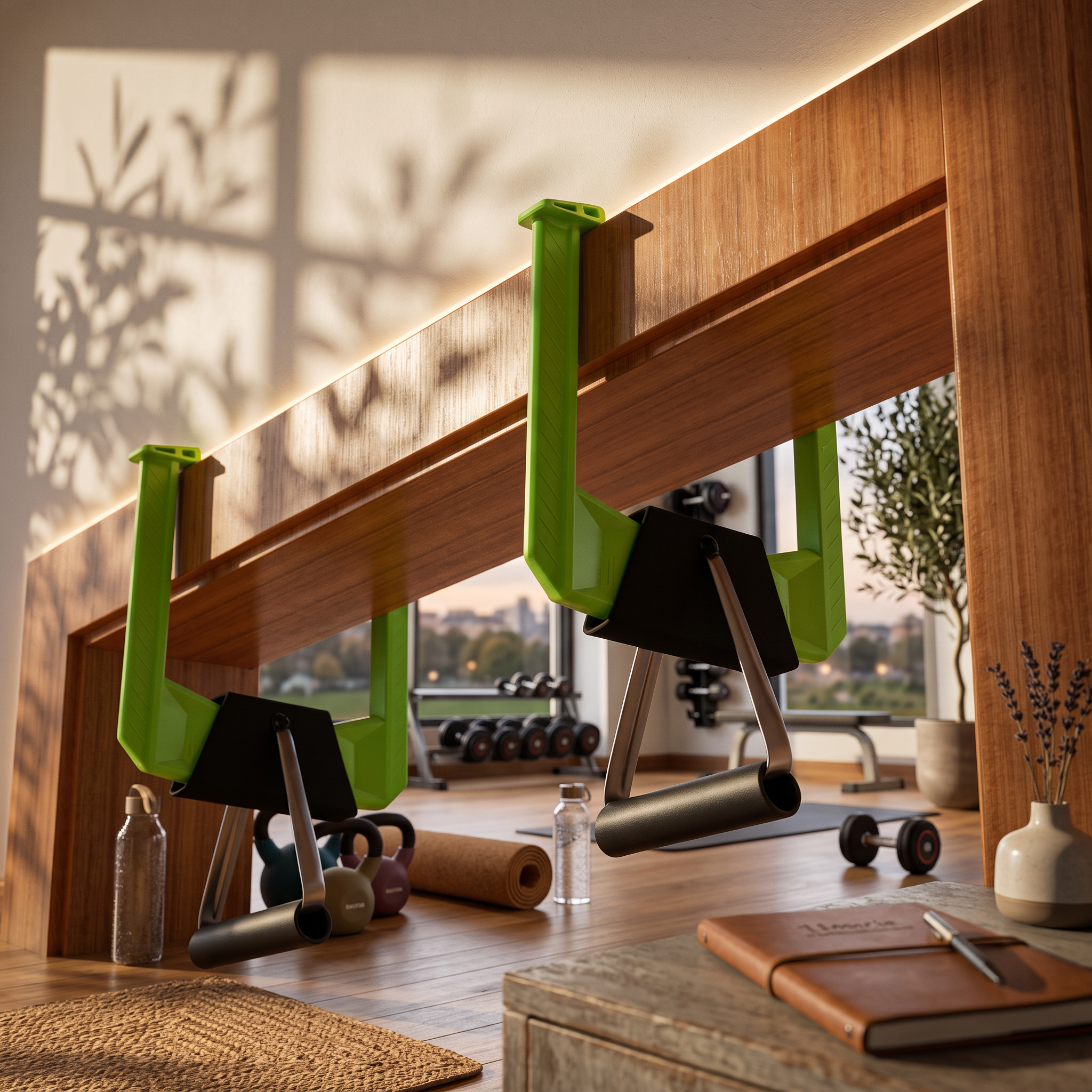 Doorway Pull-up Bar Acolchado  - Home Bar And Gym 리뷰 및 가격