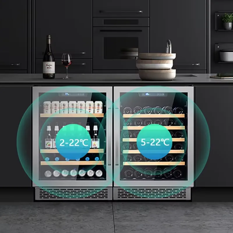 SICAO Stainless Steel Dual Zon - Home Bar And Fridge 리뷰 및 가격