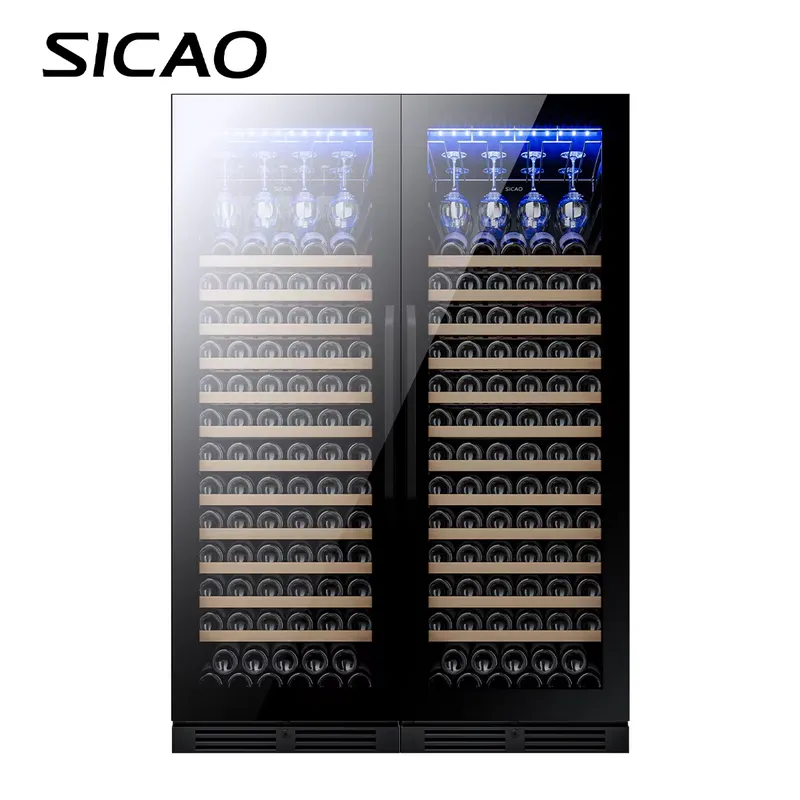 300 Bottle Wine Fridge Dual Zo - Home Bar And Fridge 리뷰 및 가격