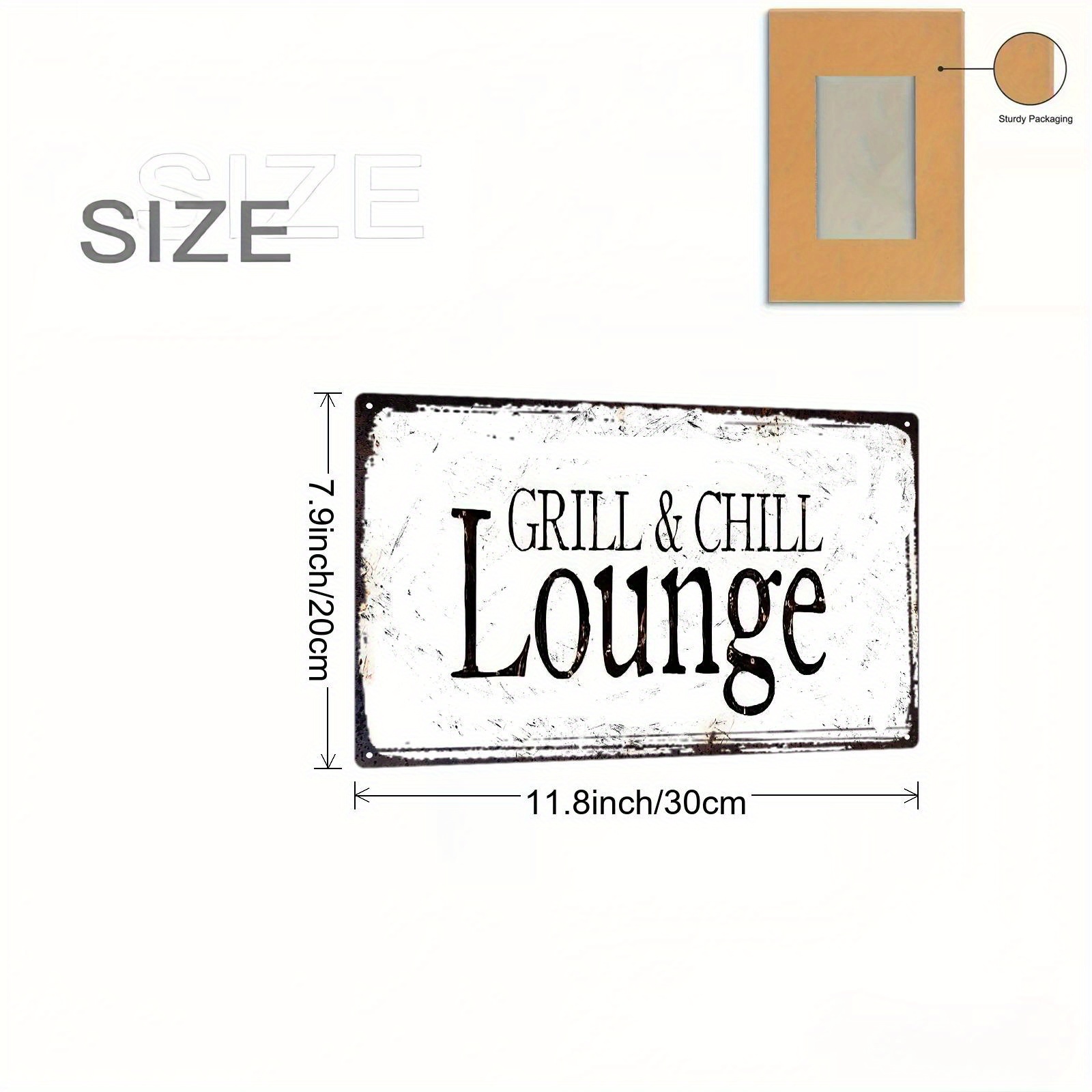 Tin Sign - Vintage Grill & Chi - Home Bar Lounge 리뷰 및 가격