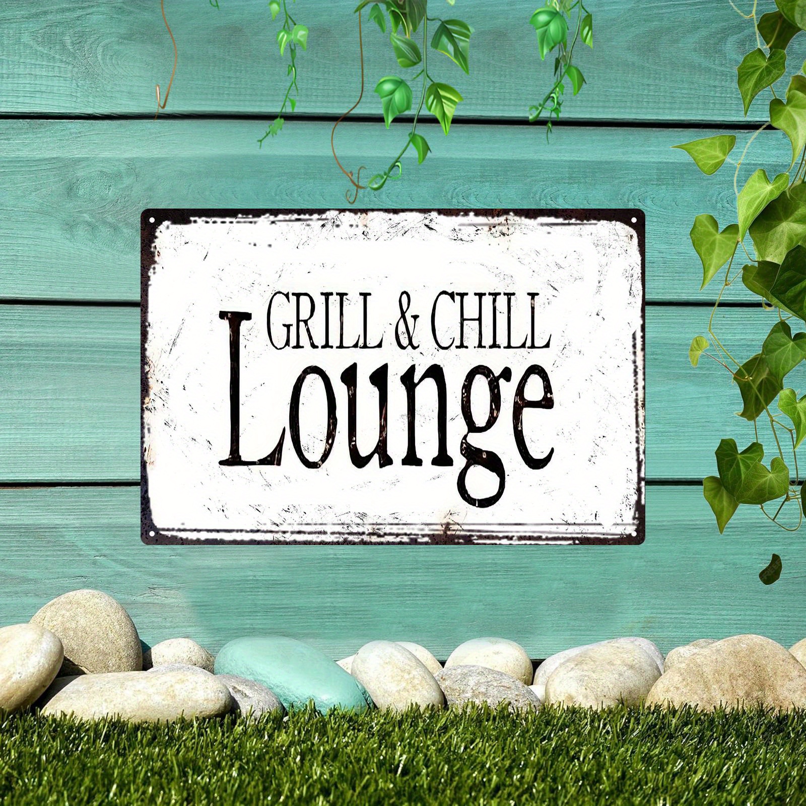 Tin Sign - Vintage Grill & Chi - Home Bar Lounge 리뷰 및 가격