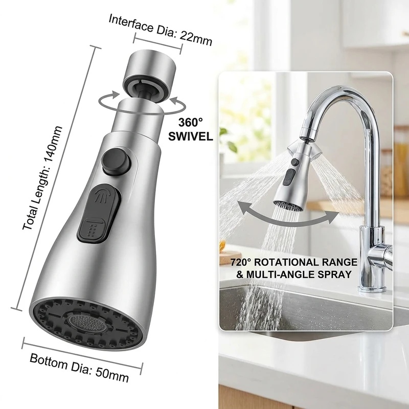 Universal 360° Rotate Kitchen  - Home Bar Sink 리뷰 및 가격