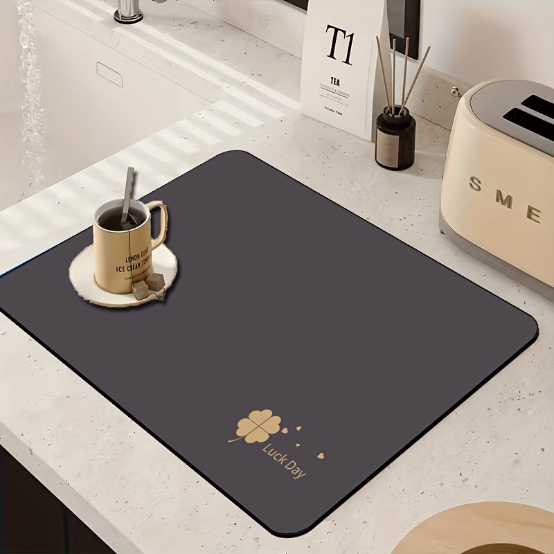 Dark Grey Clover Luck Dish Dry - Home Bar And Counter 리뷰 및 가격