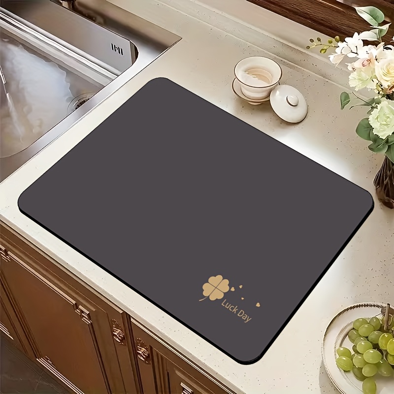 Dark Grey Clover Luck Dish Dry - Home Bar And Counter 리뷰 및 가격
