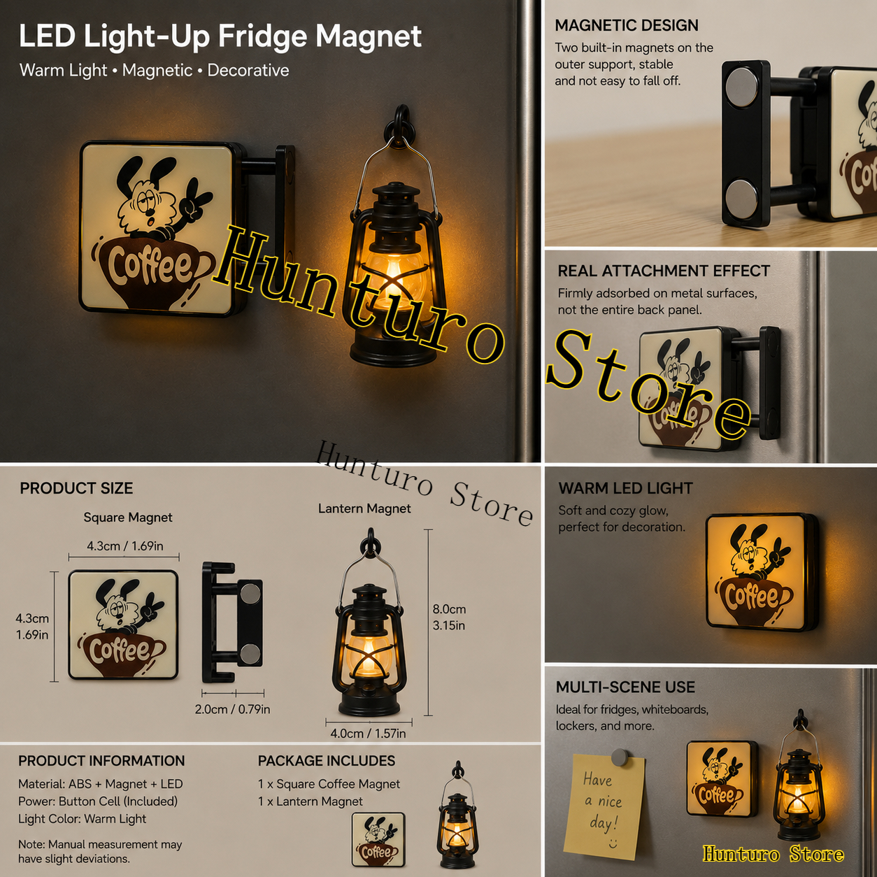 LED Coffee Bar Fridge Magnet w - Home Bar And Fridge 리뷰 및 가격