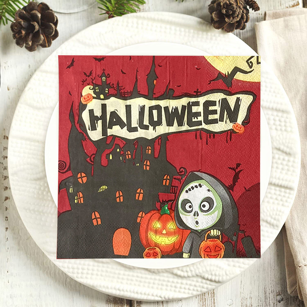 Halloween Disposable Paper Nap - Home Bar Supplies 리뷰 및 가격